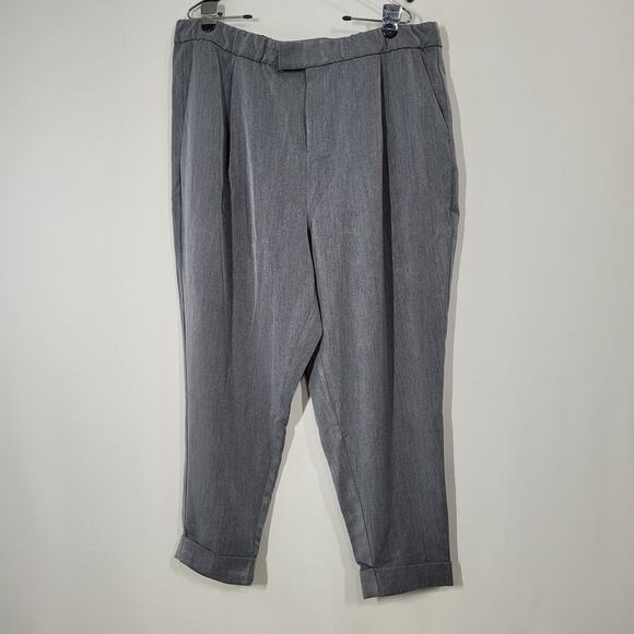 11 HONORÉ Gray Destiny Tapered Trouser Size 20 - Picture 1 of 6